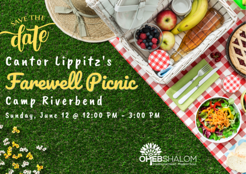Banner Image for Cantor Lippitz's Farewell Picnic